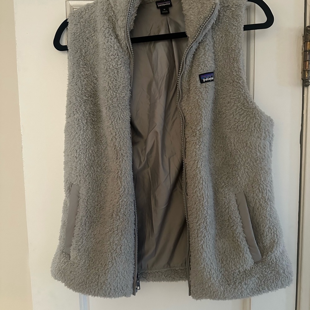 Patagonia Gray Fleece Vest